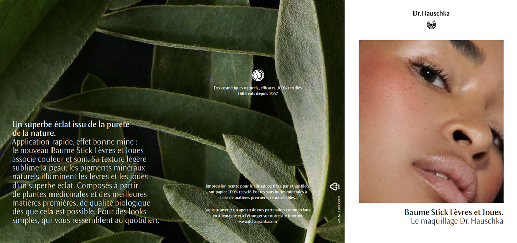 Brochure Baumes Sticks Lèvres et Joues