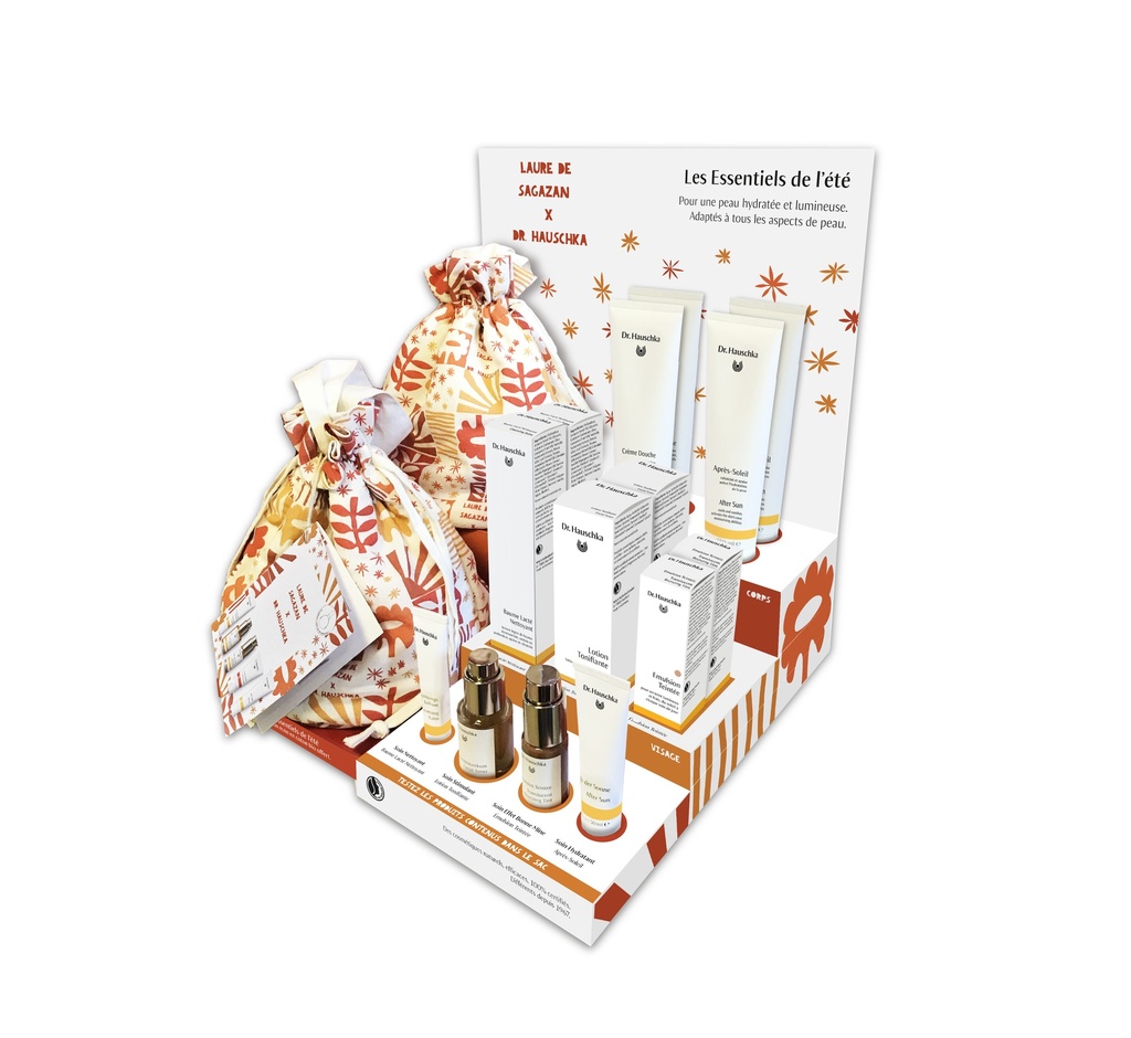 Présentoir Essentiels de l'été 2024